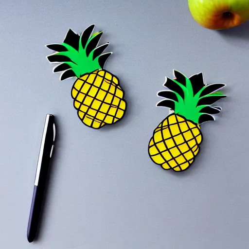 Image similar to pineapple apple pen