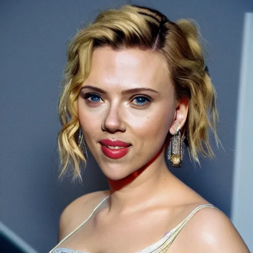 Image similar to scarlett johansson as a goddess