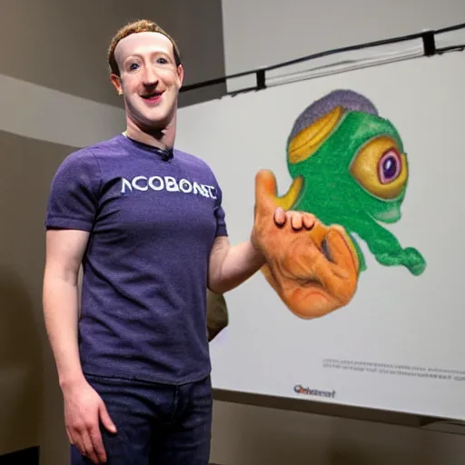 Image similar to zuckerberg michelangelo