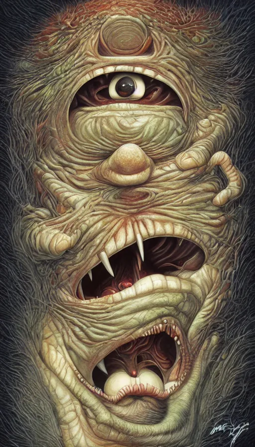 Prompt: rage, by naoto hattori