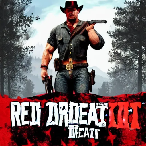 Image similar to John Cena in Red Dead Redemption 2