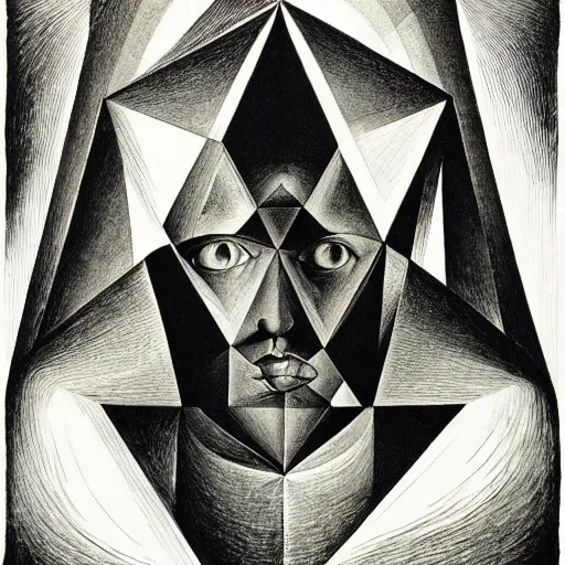 Image similar to alchemy lithography on paper conceptual figurative ( post - morden ) monumental dynamic portrait drawn by escher and goya and francis bacon, inspired by william blake, illusion surreal art, highly conceptual figurative art, intricate detailed illustration, controversial poster art, polish poster art, geometrical drawings, no blur