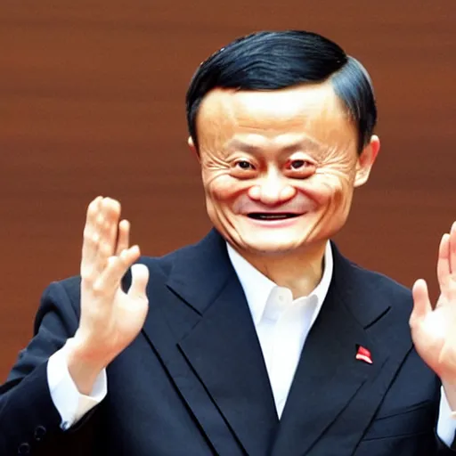 Prompt: chinese president jack ma