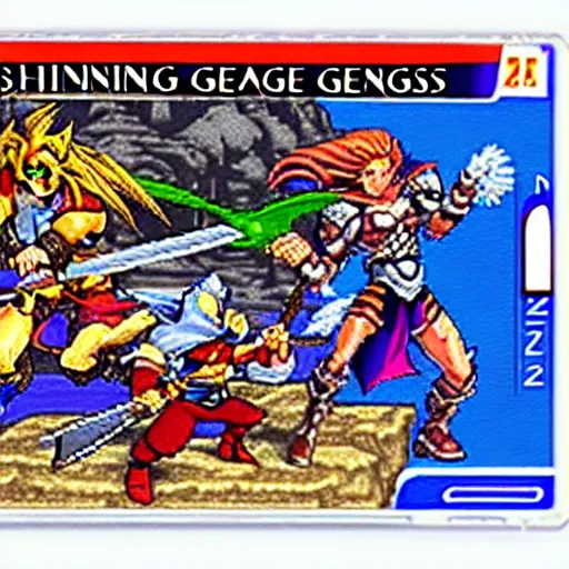 Prompt: Shining Force Sega Genesis