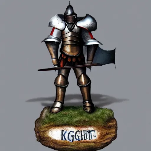 Prompt: reddit admin as a knight