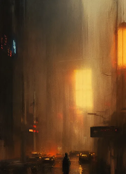 Image similar to bladerunner 2 0 4 9, spotlight, by greg rutkowski, by jeremy mann, digital painting