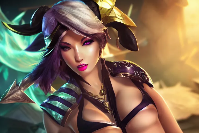 Prompt: league of legend, kda akali, beautiful, photograph, 8 k, realistic