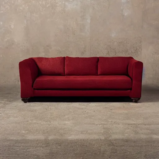 Image similar to a photo of an anthropomorphic sofa