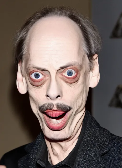 Image similar to john waters steve buscemi hybrid