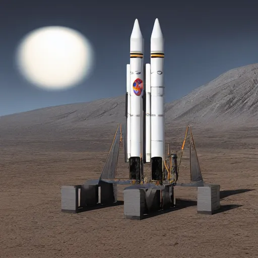 Prompt: a russian rocket luncher with cigarettes, photoshop, realistic, matte painting, 8 k