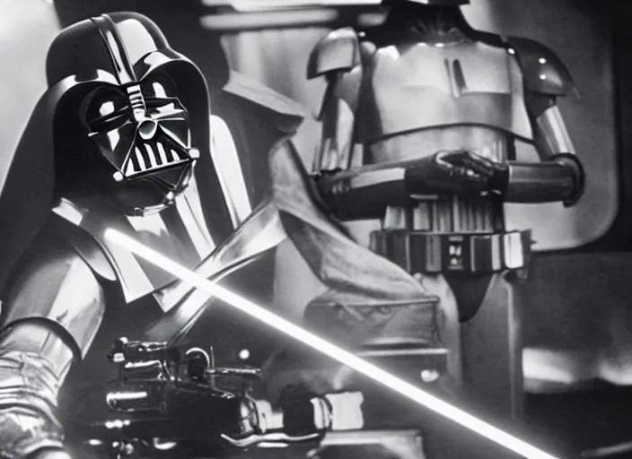 Image similar to a still from Star Wars (1930)