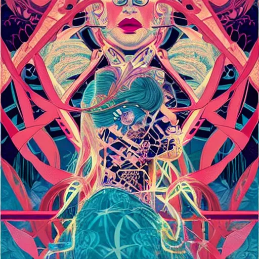 Image similar to tristan eaton, victo ngai, artgerm, perfect princess