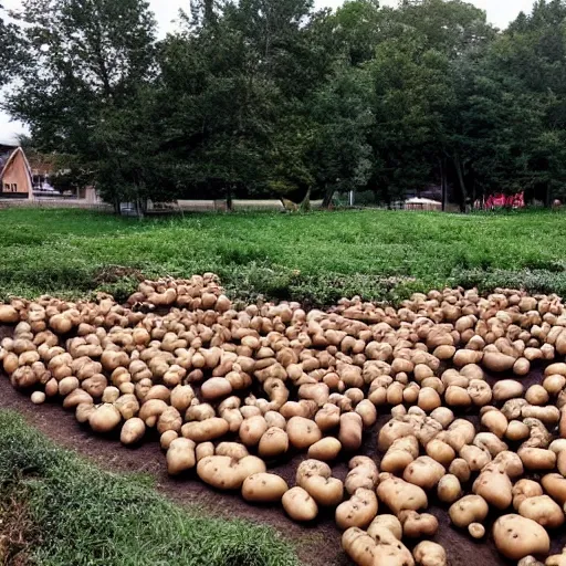 Prompt: potatoland