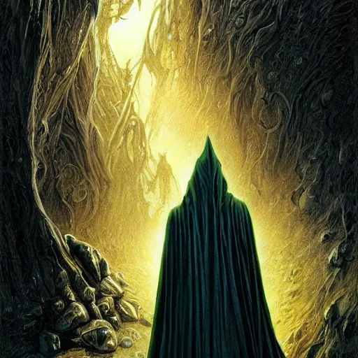 Prompt: Ringwraith Nazgul by Mark Brooks, Donato Giancola, Victor Nizovtsev, Scarlett Hooft, Graafland, Chris Moore