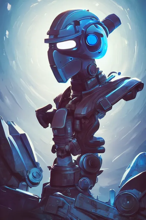 Image similar to epic mask helmet robot ninja portrait stylized as fornite style game design fanart by concept artist gervasio canda, behance hd by jesper ejsing, by rhads, makoto shinkai and lois van baarle, ilya kuvshinov, rossdraws global illumination radiating a glowing aura global illumination ray tracing hdr render in unreal engine 5