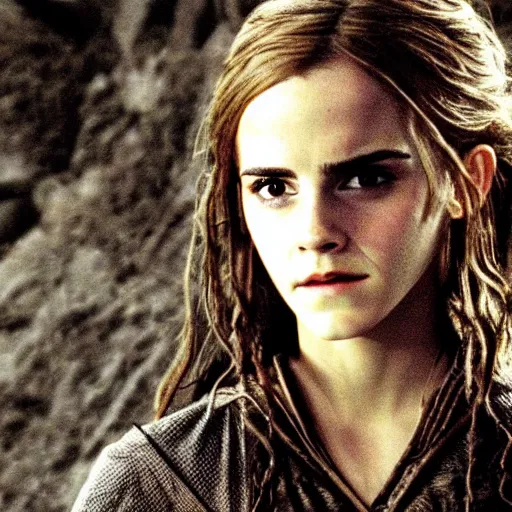 Image similar to emma watson in lord of the rings