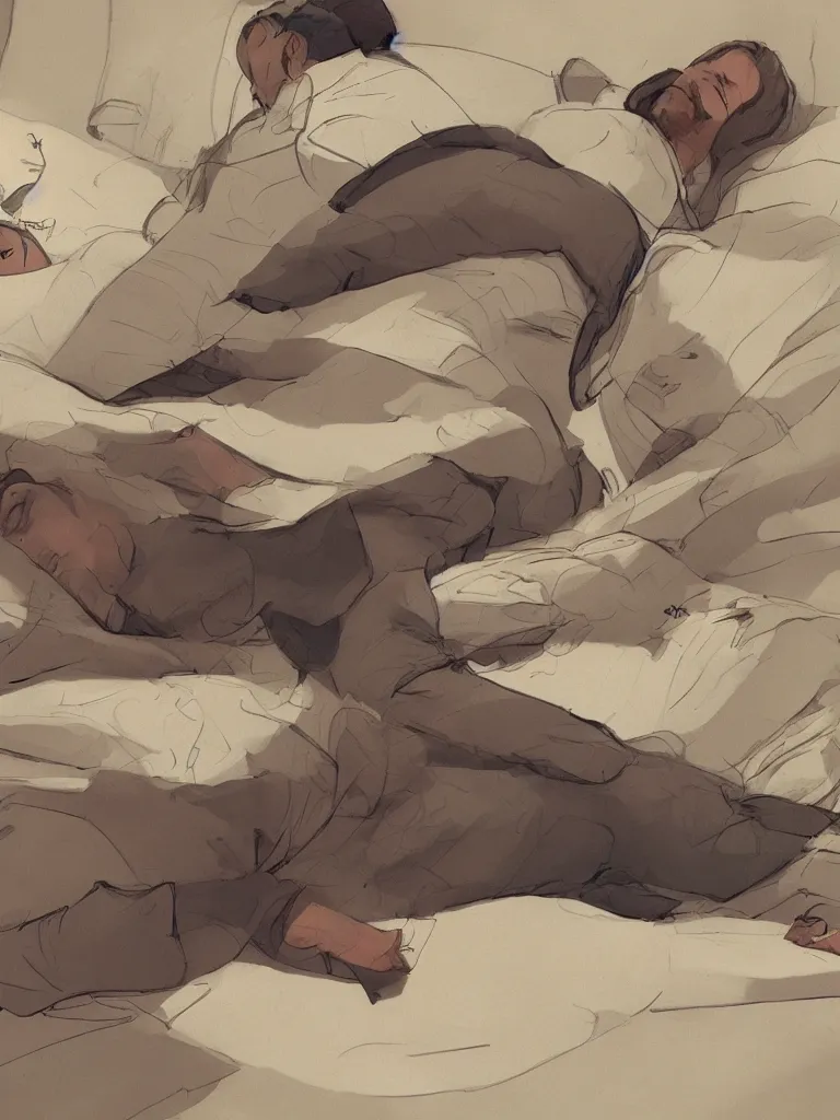 Image similar to when i lay me down to sleep by disney concept artists, blunt borders, rule of thirds