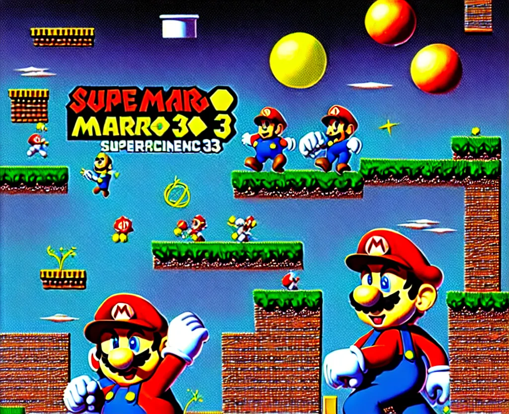 Super Mario World (SNES) - Mario goes to brazil (Full Game). ᴴᴰ