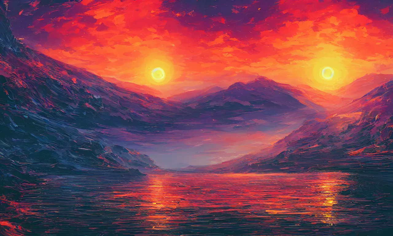 Prompt: alena aenami artworks in 4 k