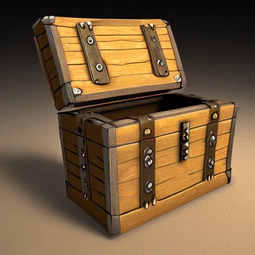 Prompt: treasure chest hyper realistic, 8k resolution,