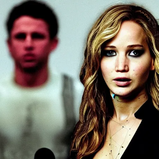 Image similar to Promo picture of Jennifer Lawrence as Lyla Durden Fight Club remake (2029)