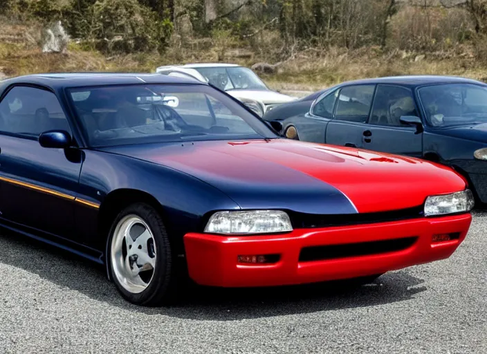 Image similar to peugeot muscle car from 1 9 9 9