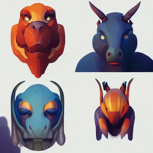 Image similar to face icon stylized minimalist beastwars, loftis, cory behance hd by jesper ejsing, by rhads, makoto shinkai and lois van baarle, ilya kuvshinov, rossdraws global illumination