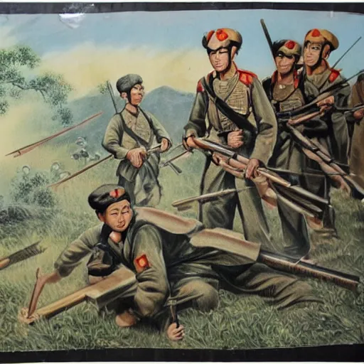 Image similar to the japanese and the chinese war photo realistic 1 9 3 9