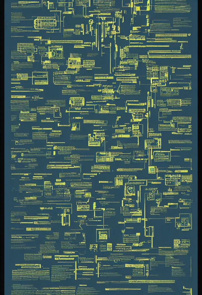 Prompt: a poster in the style of the polish school of posters for the film about artificial intelligence history of design