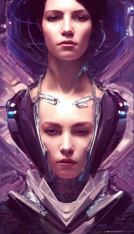 Prompt: cyberpunk, perfectly-centered-Portrait of the most beautiful woman on the planet, insane, intricate, highly detailed, digital painting, artstation, concept art, smooth, sharp focus, illustration, Unreal Engine 5, 8K, art by artgerm and greg rutkowski and alphonse mucha