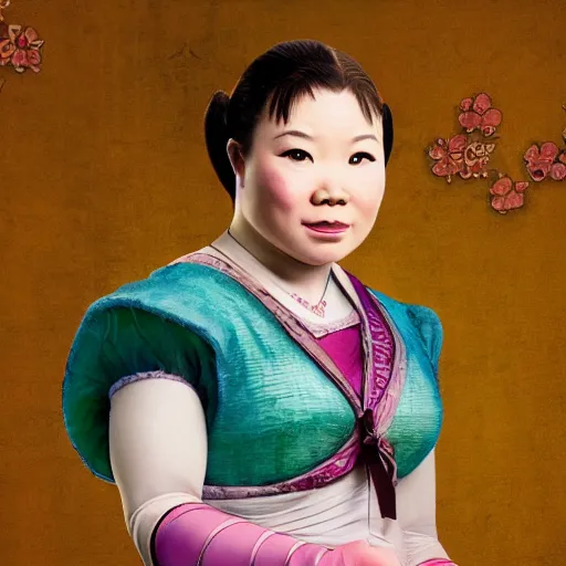 portrait of an asian fiona from shrek ( 2 0 0 1 ) | Stable