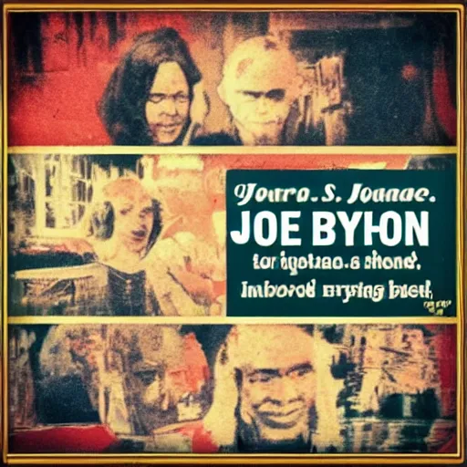 Prompt: “ joe byron ”