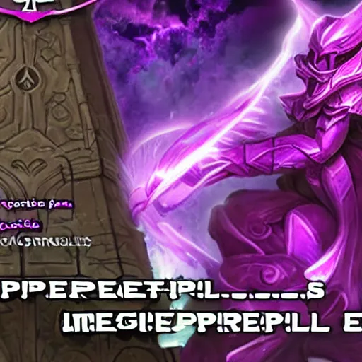 Prompt: spectral whispers pillar merger transforms purple lore