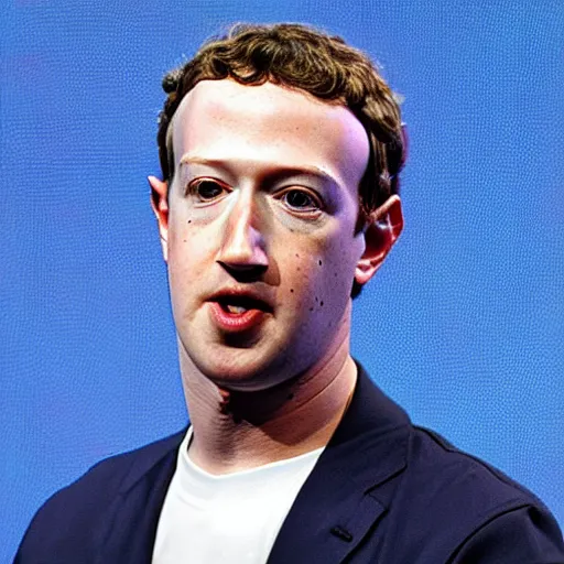 Image similar to mark Zuckerberg as a blueberry