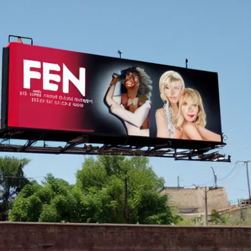 Image similar to feep popon billboard