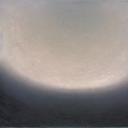 Image similar to the abstract painting'arctic void ', by caspar david friedrich, by rothko