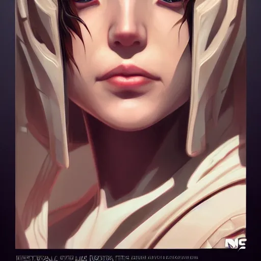 Prompt: female jedi, beautiful, detailed symmetrical close up portrait, intricate complexity, in the style of artgerm and ilya kuvshinov, magic the gathering art