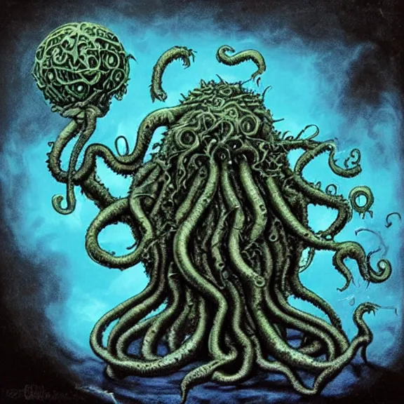 Prompt: cthulhu, yog-sothoth, soggoth, azathoth