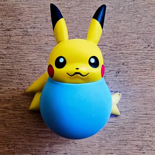 Image similar to a planet pikachu