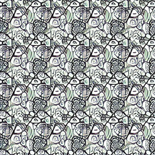 Image similar to random pig pattern 2d flat cell shaded