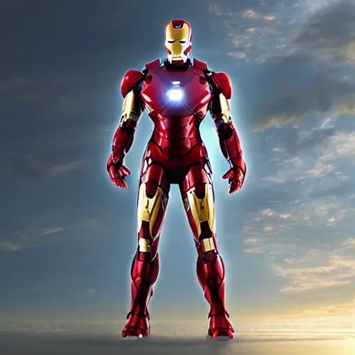 Image similar to futuristic iron man suit, 8k ultra hd, hyper detailed