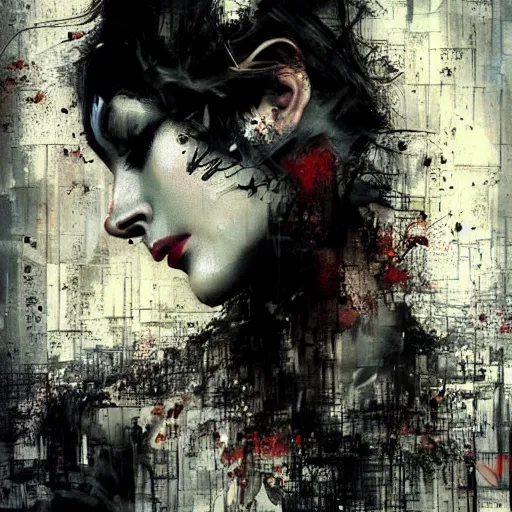 Prompt: on the other side of hell on earth by russ mills