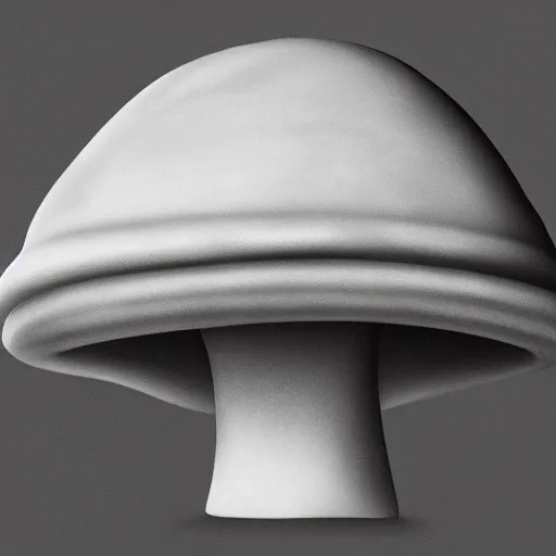 Prompt: one mushroom cap, bottom view, no stipe, black background, hyper realistic, 8k, epic composition