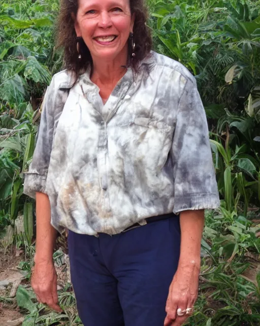 Image similar to a portrait photo of terri fisher, facilitator in peru, by dawn pollich