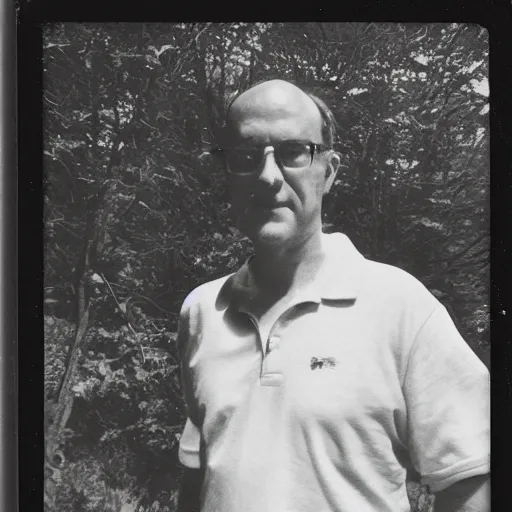 Image similar to Graham McPherson, polaroid photograph