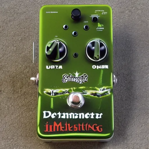 Prompt: behringer ultra metal distortion pedal “ shrek 2 ” movie scene 1 0 2 4 x 1 0 2 4