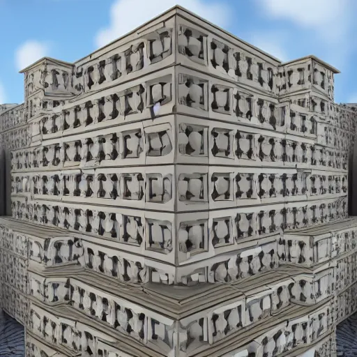 Prompt: Menger sponge, cinematic lithening vray render, unreal engine,