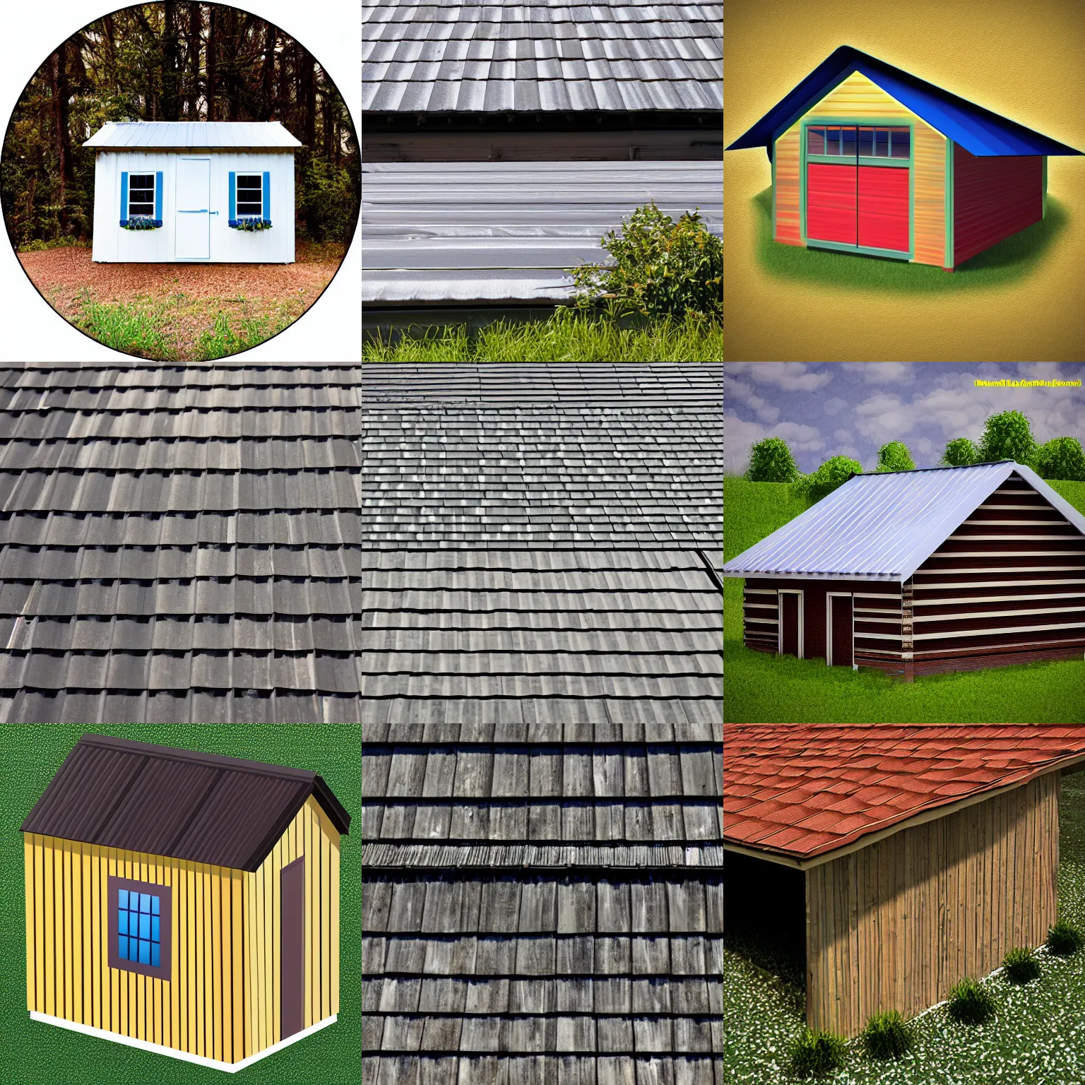 Prompt: webdesign icon for shed roof