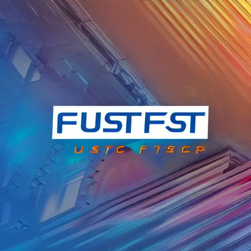 Prompt: UFAST - proptech company logo, modern, digital art, marketing