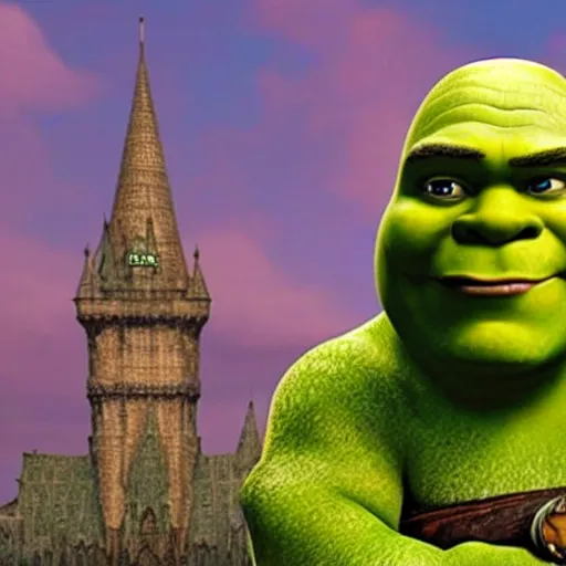 Image similar to shrek wish good morning